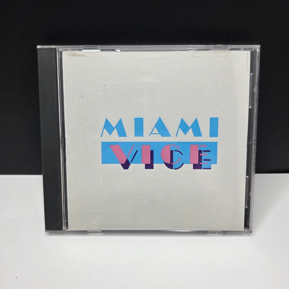 Miami Vice Soundtrack CD 1985 MCA Records Jan Hammer Phil Collins Vintage 80s